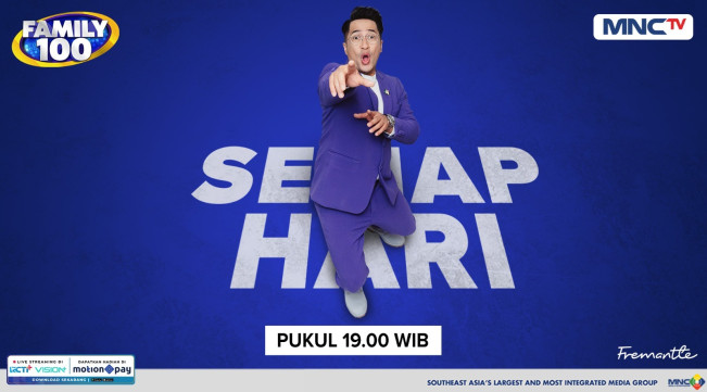 Tim Arisan Siap Bikin Heboh, Mampukah Mendapatkah Hadiah Uang 50 Juta Rupiah? Saksikan Keseruan Family 100 di MNCTV